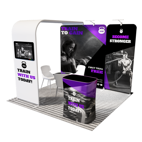 Totogi o le Action Trade Fort Expred Booth Shobi